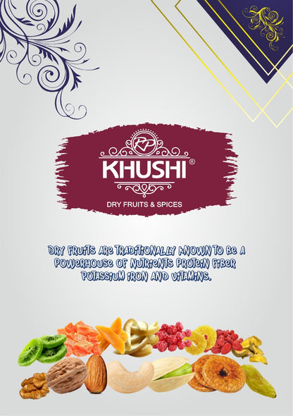 KHUSHI 100% Natural Premium Roasted Mix Dry Fruits | Almond | Cashews | Raisins | Seeds | DriedFruits