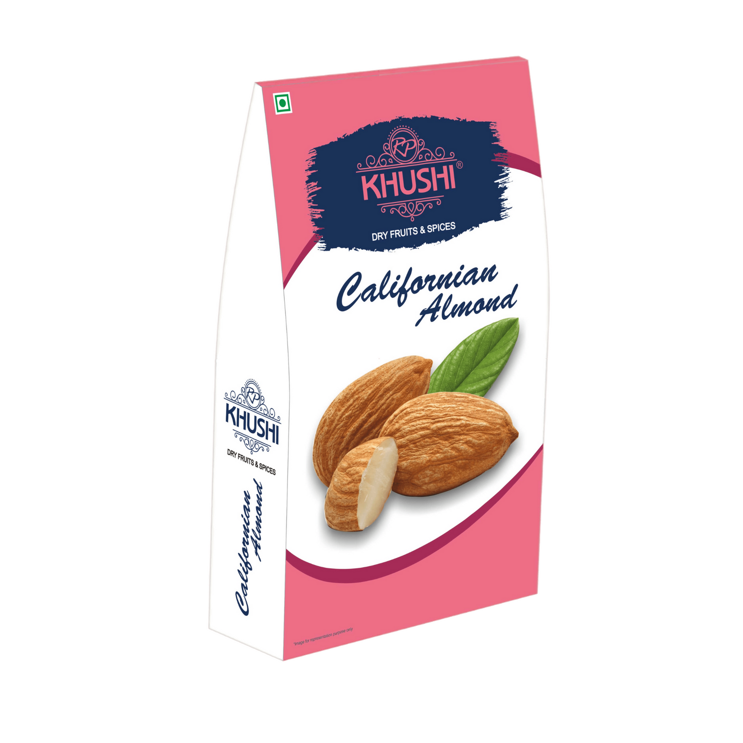 KHUSHI 100% Natural Premium California Almond | Bold California Almond|